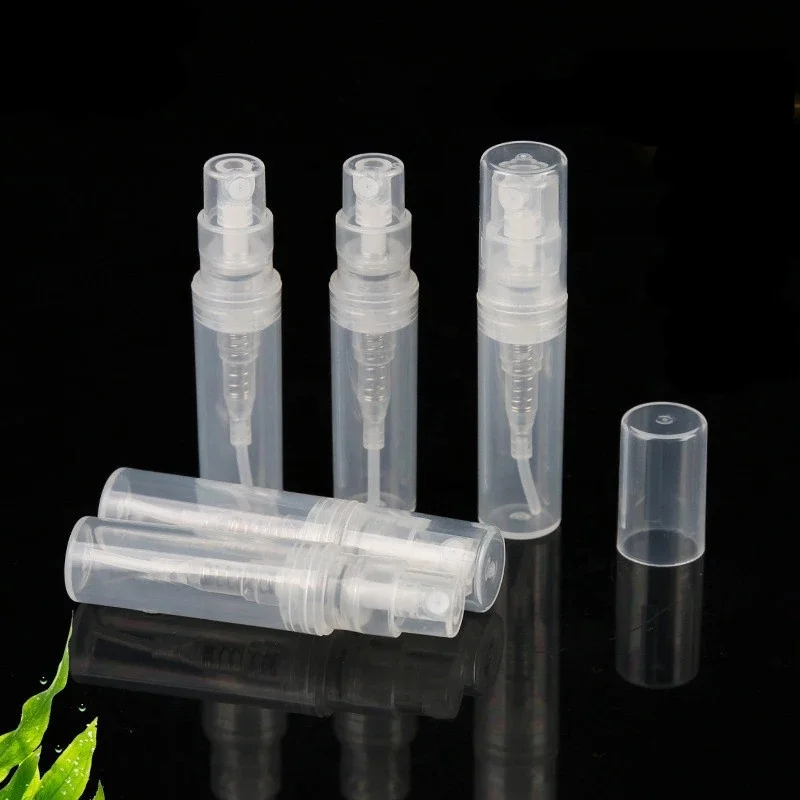 2022 Hot Sales Empty 2ml 3ML Mini Portable Plastic Spray Perfume Bottle Refillable Sample Test Vials Perfume Atomizer Bottles