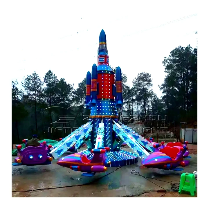 Rotary Plane Controlled Airplane Self Control Rocket Rides