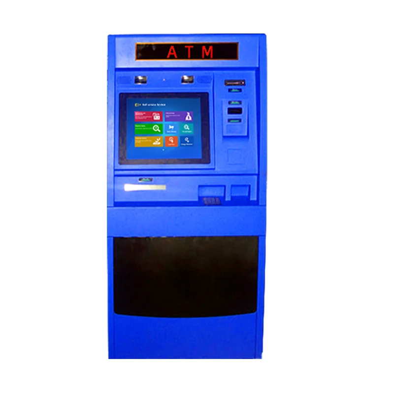 Self Service Bank Recycler ATM Machine Cash Deposit Note Dispenser ATM Machine