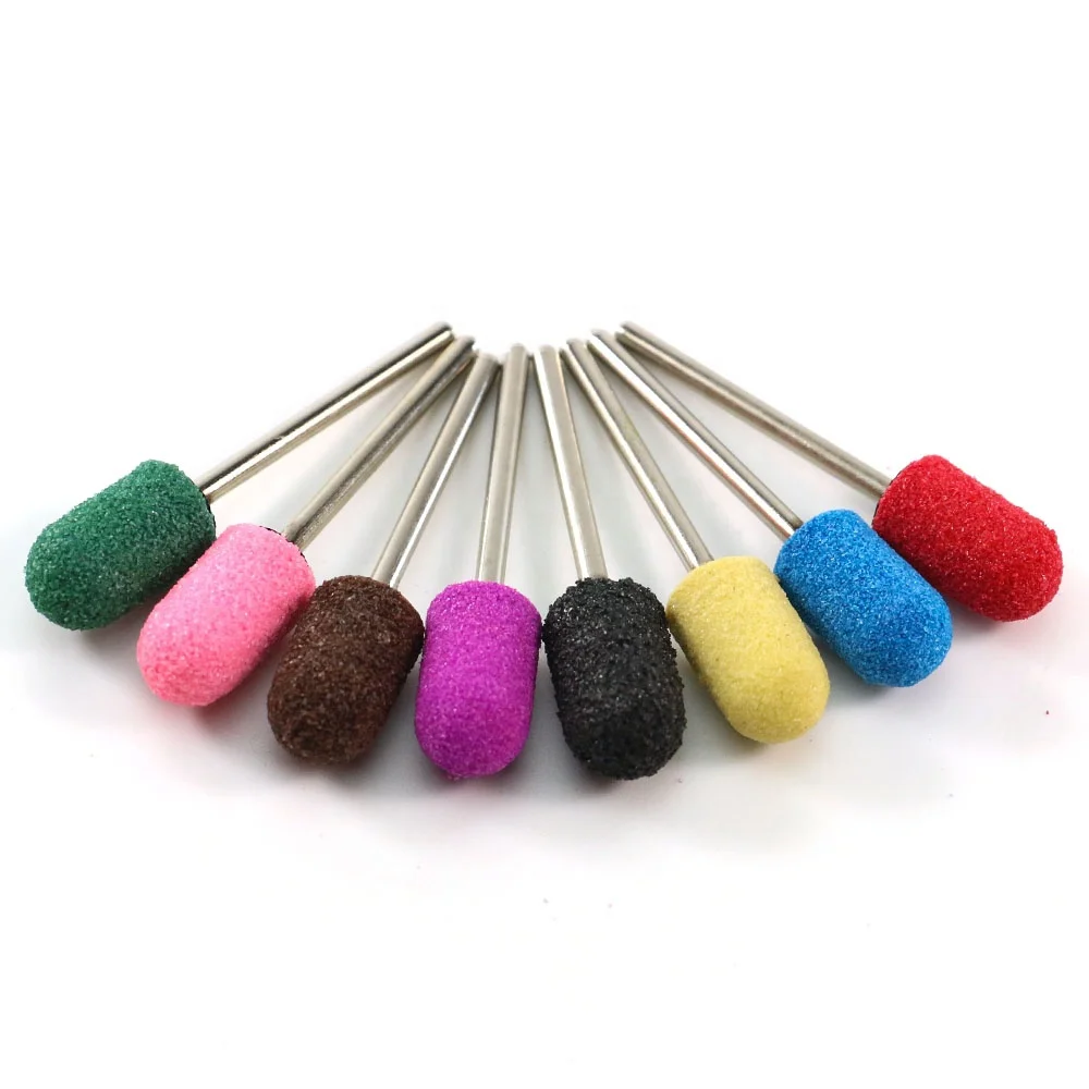 Bview Tool Nail Drill Grinding Bit Files Callus Remover Podiatry Abrasive Pedicure Sanding Bands Caps