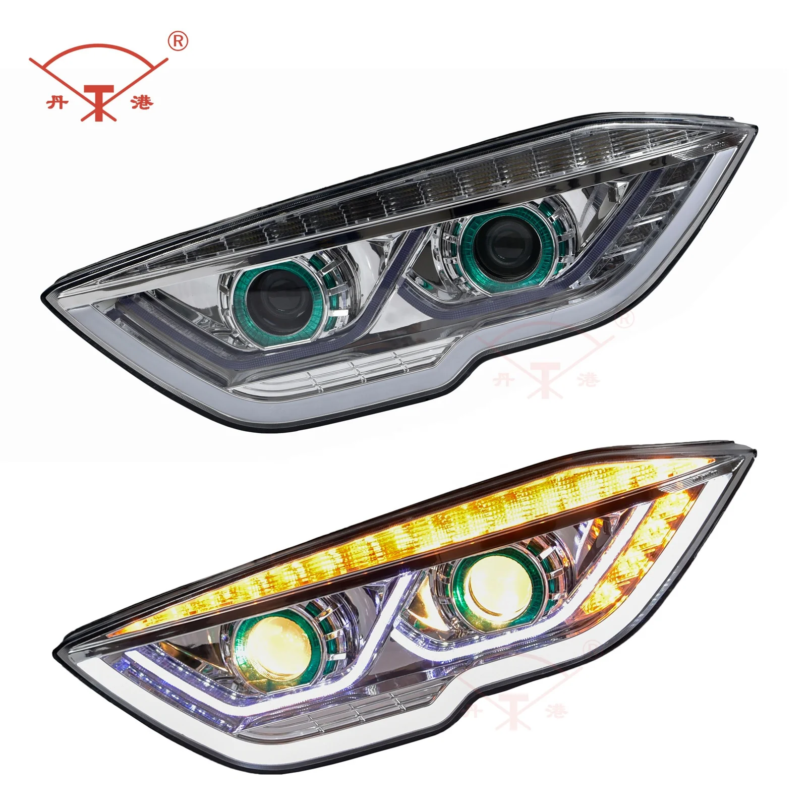 
Adiputro jetbus3 OEM DONGGANG factory DG2017-2 bus head lamp 