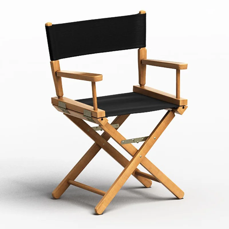 Good quality custom wooden folding low size short small children kids director chair