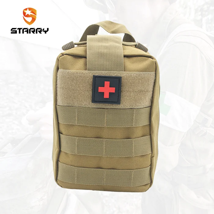Tactical 600D Nylon Utility IFAK Rip Away EMT Molle Medical First Aid Pouch Bag for Outdoor Activities Medical Supplies Bag