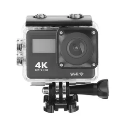 Wi-Fi Action Camera 4K HD Remote Control Underwater 30M Waterproof Sport Camera with factory price
