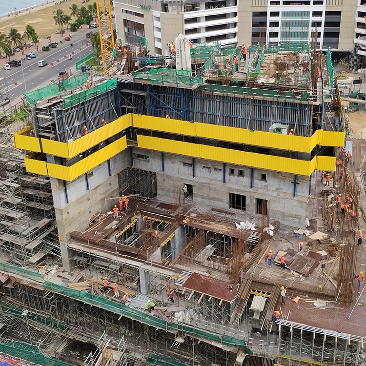 Concrete slab table formwork system for slab building