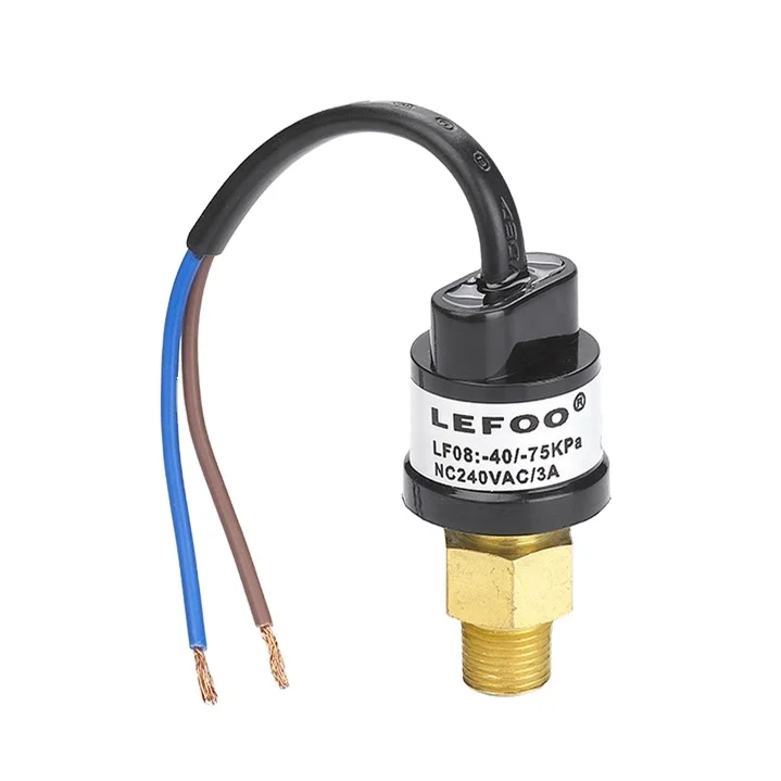 LF08V vacuum pump pressure safety control switch, vacuum tank pressure controller, braking system of automobile