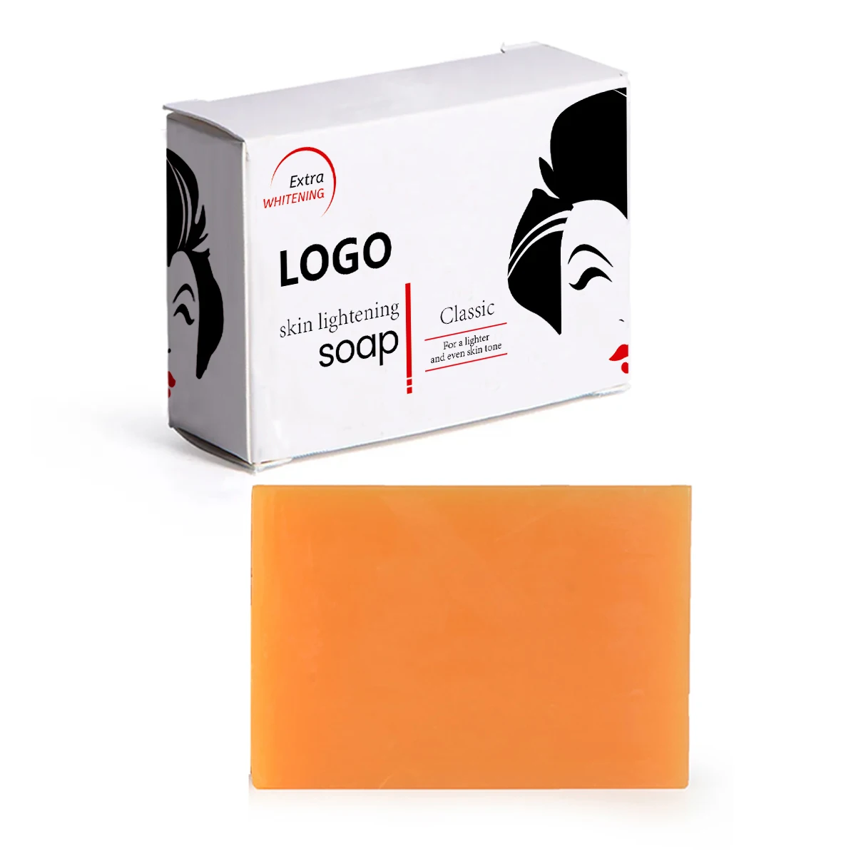 2024 Best Selling Private Label Anti Acne Soap Brilliant Skincare 135g Skin Brightening Turmeric Soap Face and Body Soap