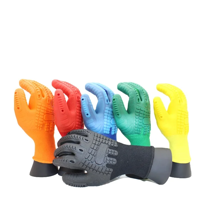 High Quality Anti impact TPR Gloves Safety Work Gloves