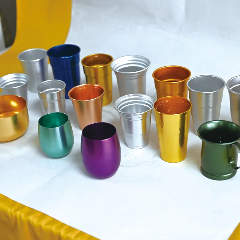 new aluminium mug  color changing color changing cup 16oz metal color changing cup aluminum cup with  best price
