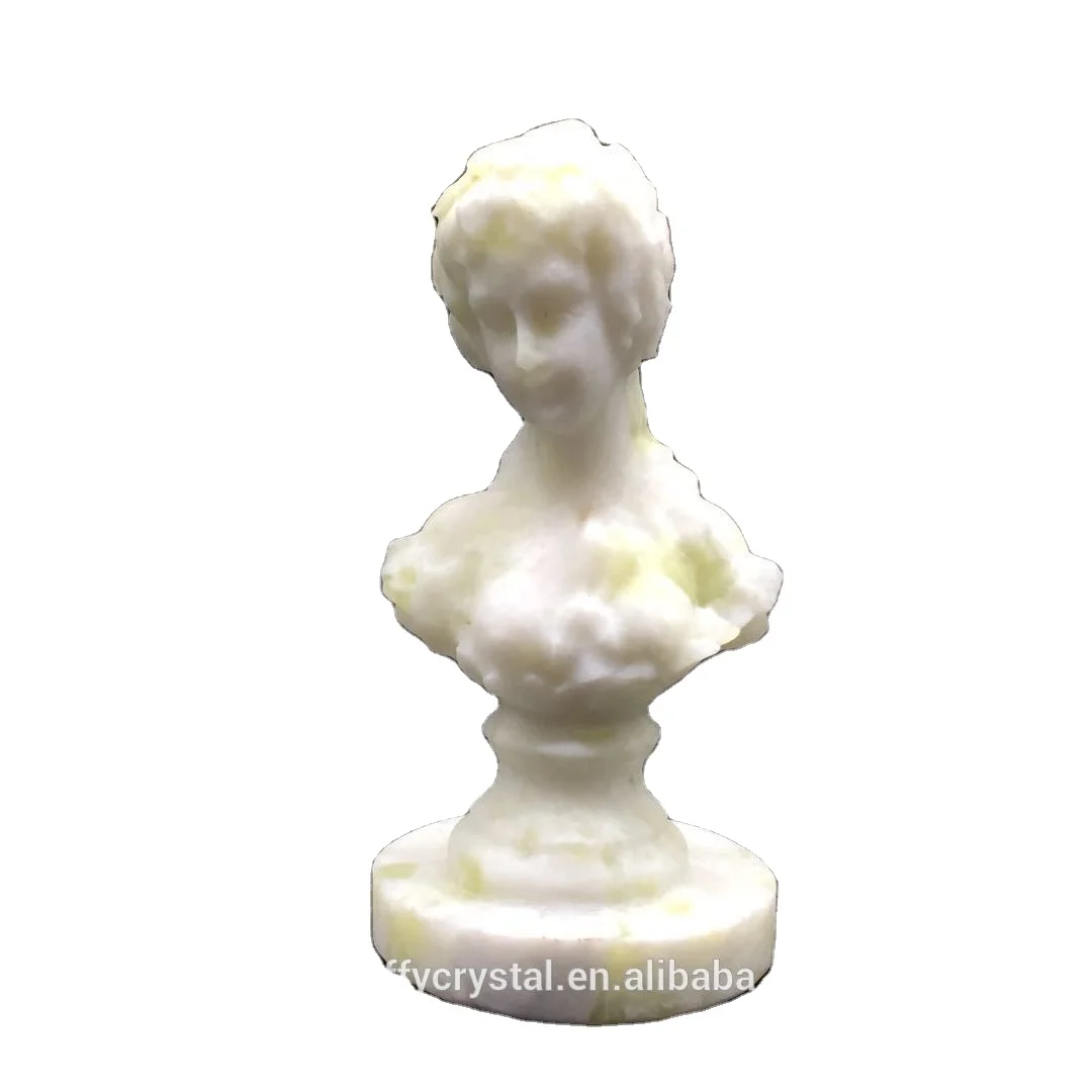 Wholesale High Quality Natural Lantian Jade Quartz Crystal Healing Carving Venus for Decoration Gifts