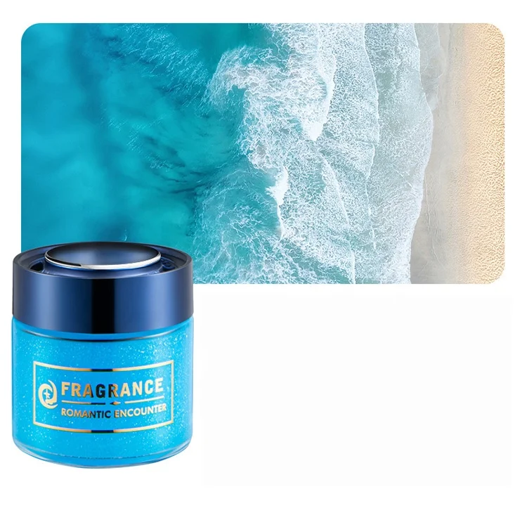 Quicksand Solid Balm Long-lasting Light Fragrance Cup Holder Fragrance Decoration Areon Car Air Freshener Gel