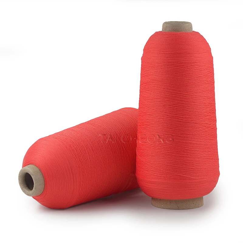 
Colorful Nylon high-stretch yarn 100D for elastic webbing or hemming-stitch 