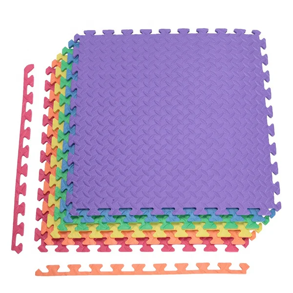 Hot Selling Cheap Mma Judo Tatami Mat Eva Foam Play Mat 1cm 1.2cm 2cm Thickness Puzzle Mat