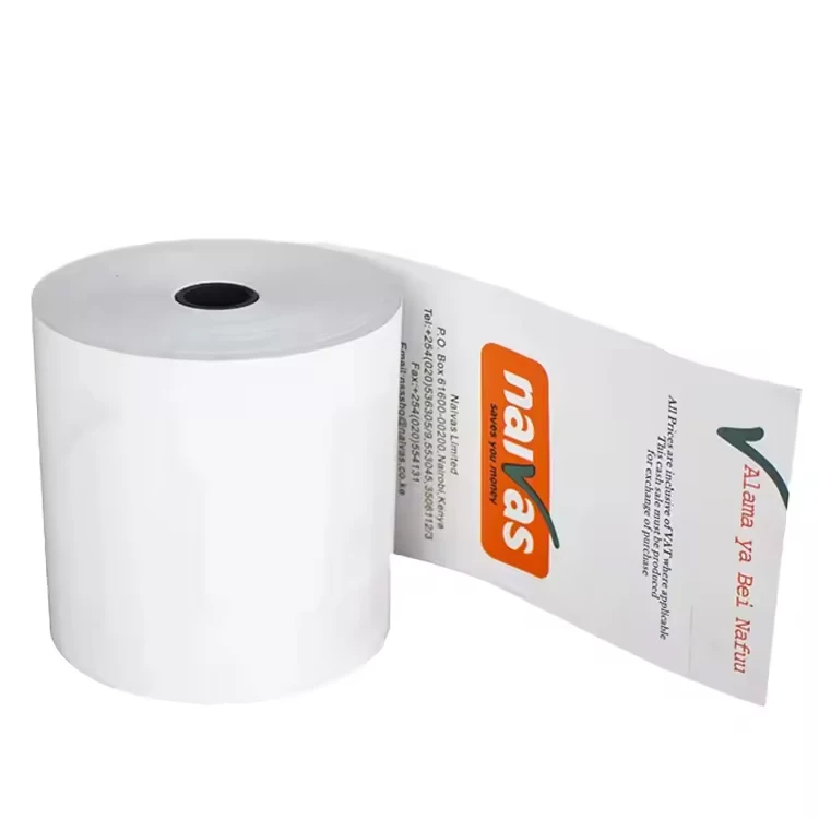 Cheaper 80*80mm Thermal Paper Rolls BPA-Free Receipt Roll with Double Layer PaperCore for Check Cash Register Paper Roll