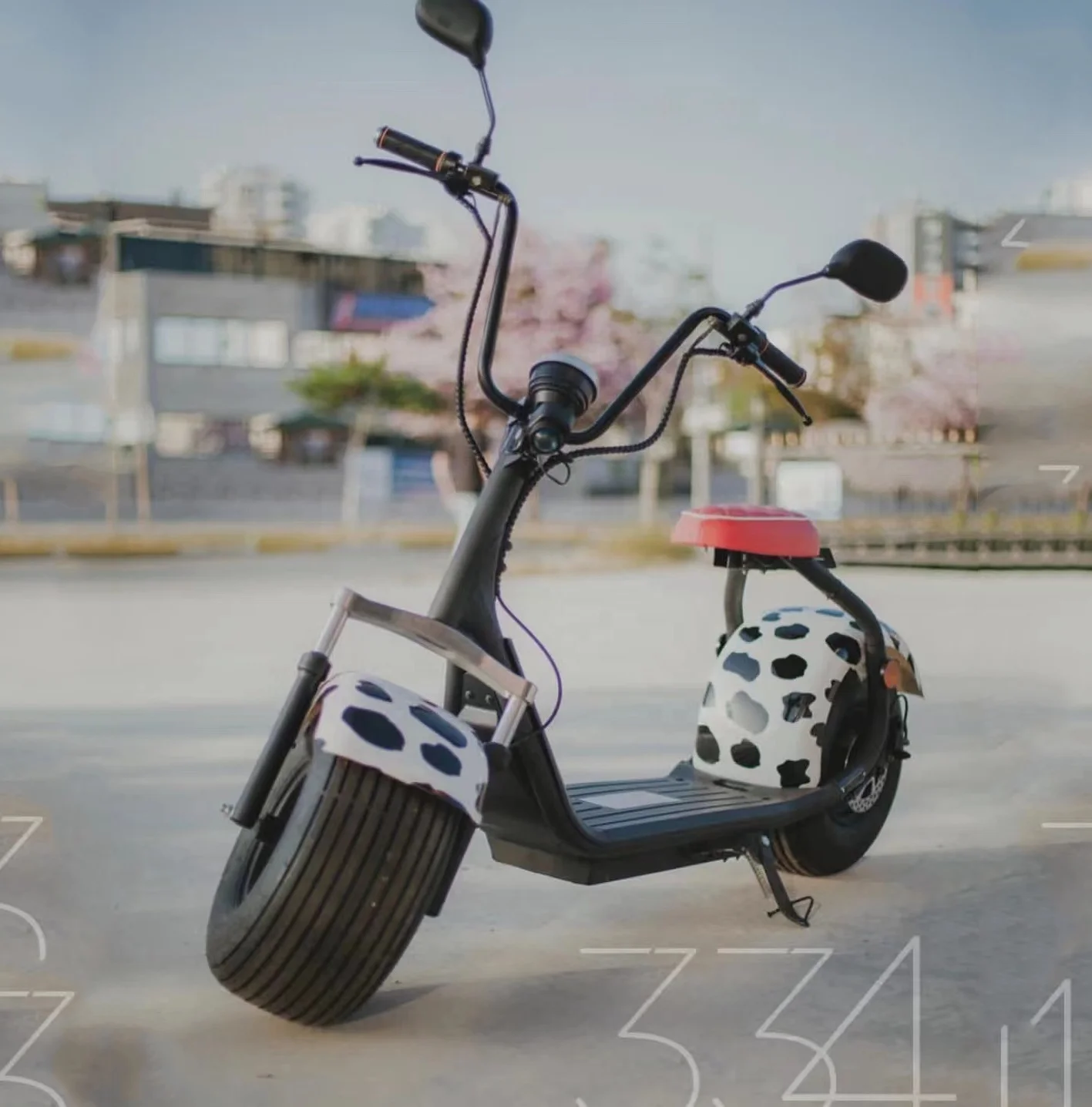 US/European Warehouse 18inch tyre citycoco adult mobility scooter fat tyre electric scooter 800W 1000w 2000w cheap citycoco