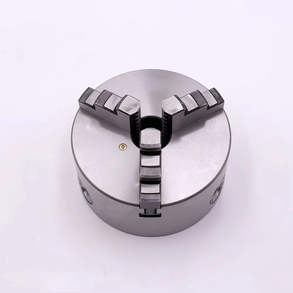 3-челюстной токарный патрон 100/125/160/200/250 мм самоцентрирующийся с несколькими зажимами для токарного станка 3D-принтера