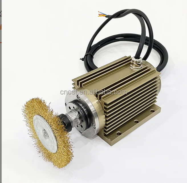 Manufacturer customized CNC permanent magnet spindle 12000rpm 600W BLDC motor high torque spindle permanent magnet motor ER16