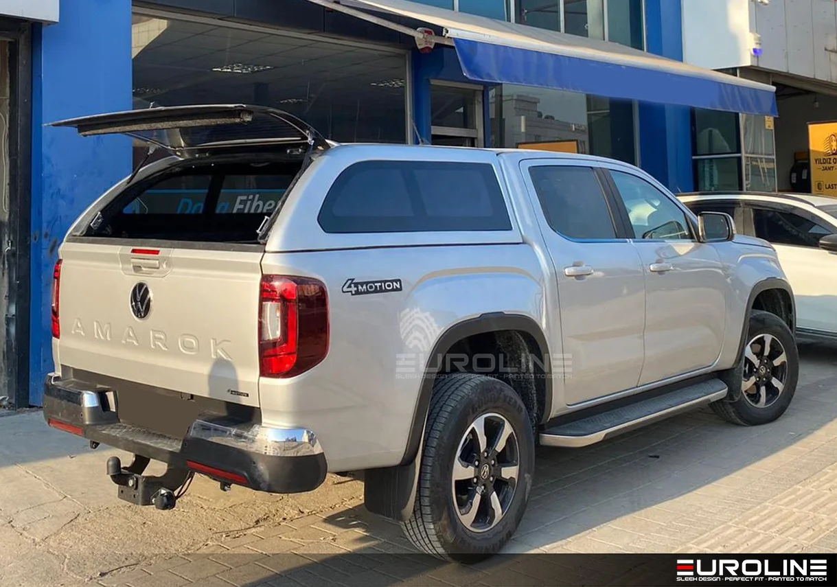 Высококачественный навес из стекловолокна с жесткой крышей для VW Amarok Водонепроницаемая кровать фиксированным боковым окном ручкой Loc
