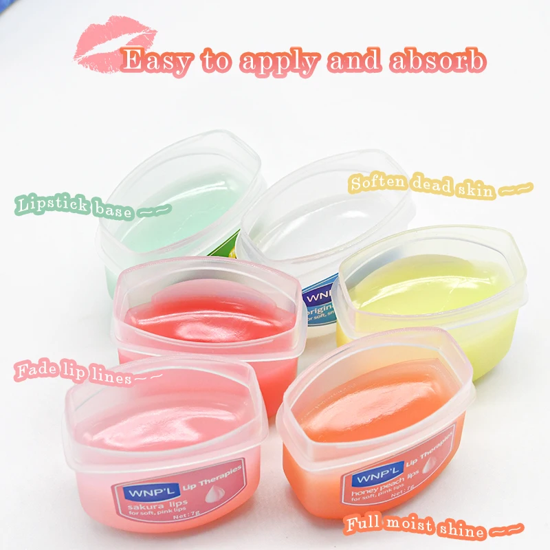 Plant Lip Balm Moisturizing Lipsticks Base Cute Makeup Anti-cracking Lip Oil Korean Cosmetics Skin Care Natural Original Female