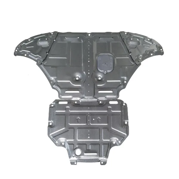 Customized 3D Full Coverage Impact-resistant Steel Engine Guard Skid Plate For Audi Q7 2017-2023