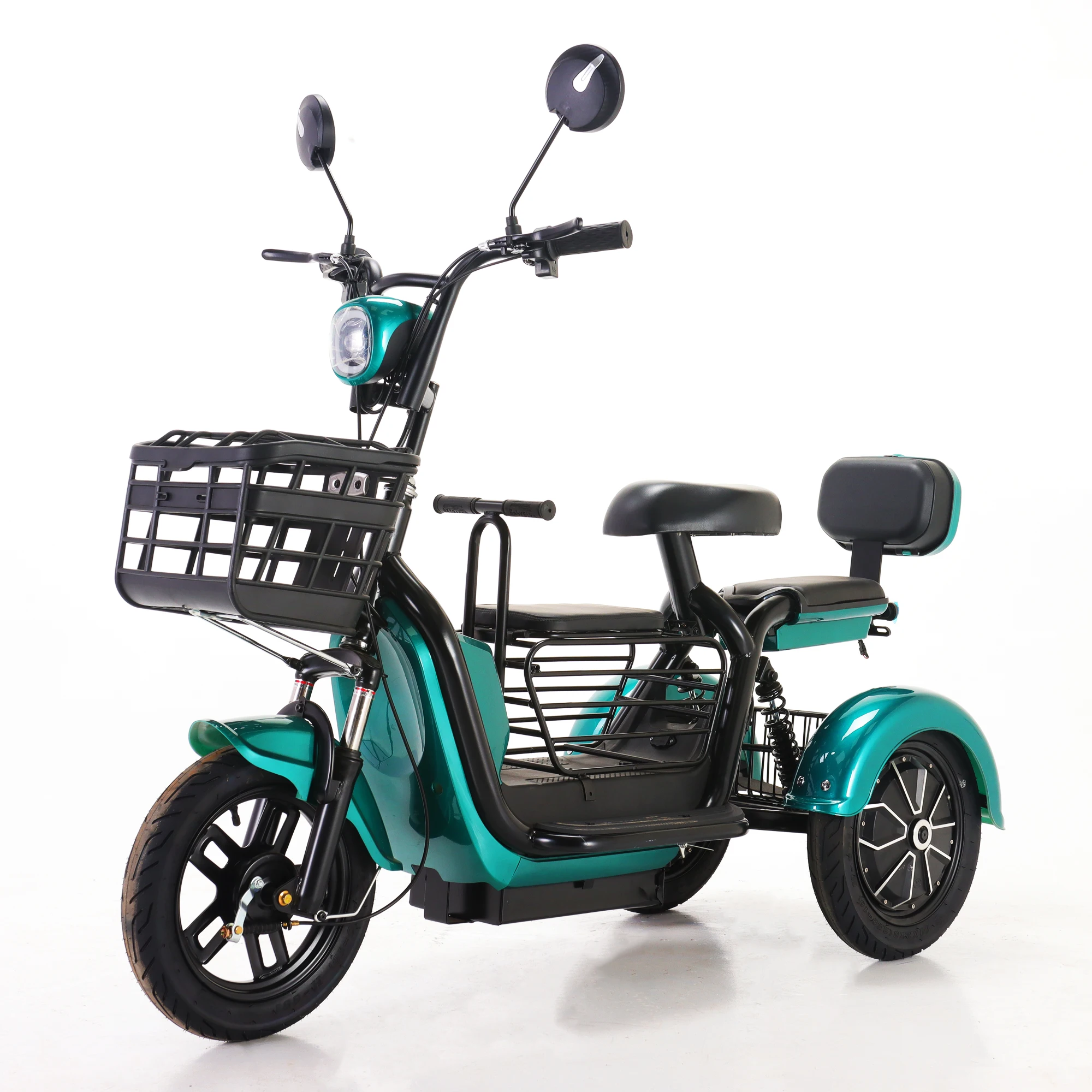 Hot Selling 48V 20AH Passenger-carrying tricycle Electric tricycle 3-Speed Gears Powered with Lithium Battery