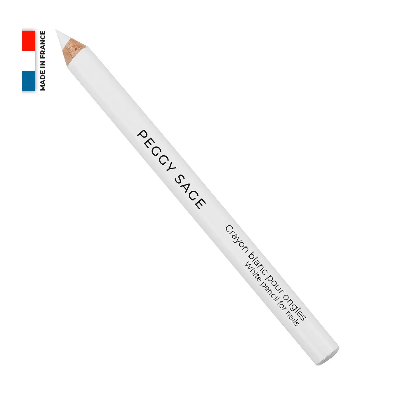 White pencil for nails