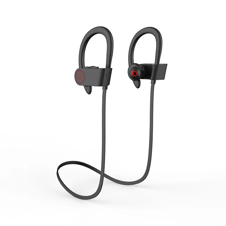 Leadingplus шумоподавление Водонепроницаемый Висячие шеи Бег Спорт Bluetooth беспроводная гарнитура наушники