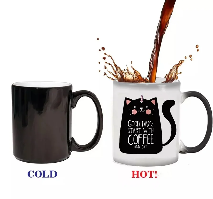 11oz 15oz Wholesale Cups Black Coffee Ceramic Mug Blank White Sublimation Mug Personalized