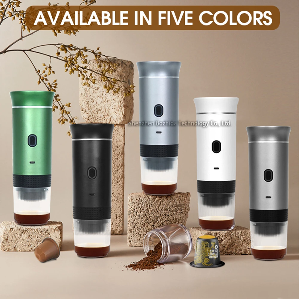 type-C portable coffee machine with heating function