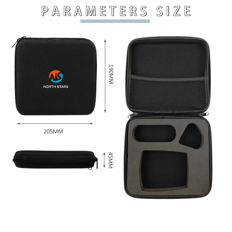 Wholesale Eva Electricians Tool Bag Shockproof Carrying Probe Detector Eva Foam Tool Cases