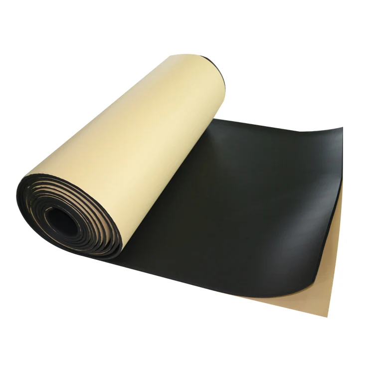 Customization odorless and environmentally friendly materials Sound absorbing Mat and  Heat Insulation NBR Foam