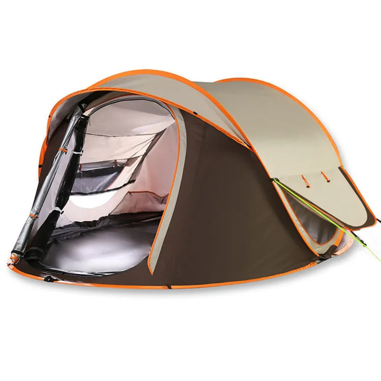 Hot-Sale Customized Portable Speed Up Outdoor Camping 4 People Soft Roof Top Tents