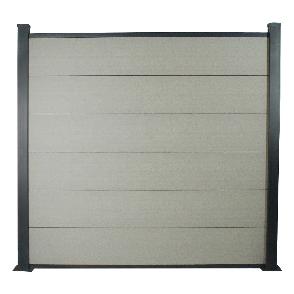 Высококачественный белый деревянный пластиковый композитный 8ft набор панелей настил wpc забор