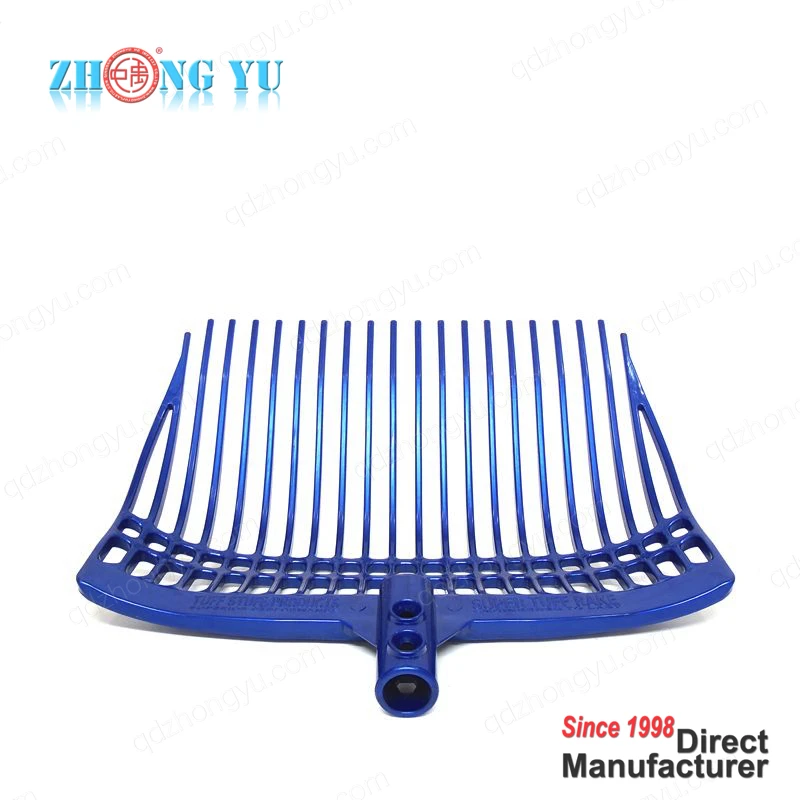 Grooming Hay Horse Dung Black Plastic Fork