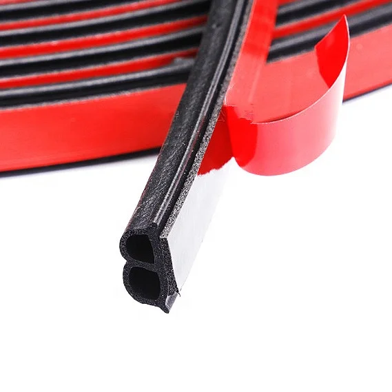 Low price edge protection weatherproof extruded door and window rubber seal EPDM sealing strip