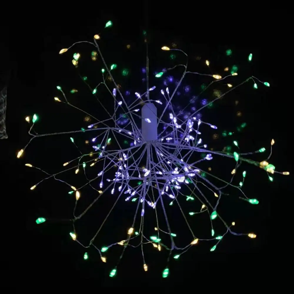 Firework Hanging Lights198 LED String Lights 8 Modes Dimmable Fairy Lights with Remote Control Decorative Lights