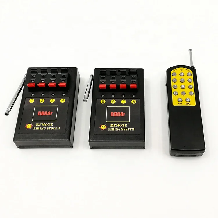 CE passed the 3rd generation 4 cues 8 channels Wireless Remote Control Fireworks Firing System