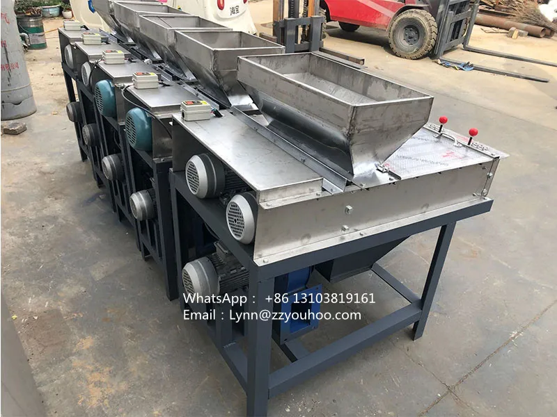Small peanut inner kernel shelling machine groundnut roaster and peeled equipment peeling