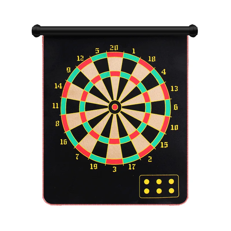 New Arrival 12 Inch Double Sided Magnetic Dart Board For Kids Indoor Playing Games