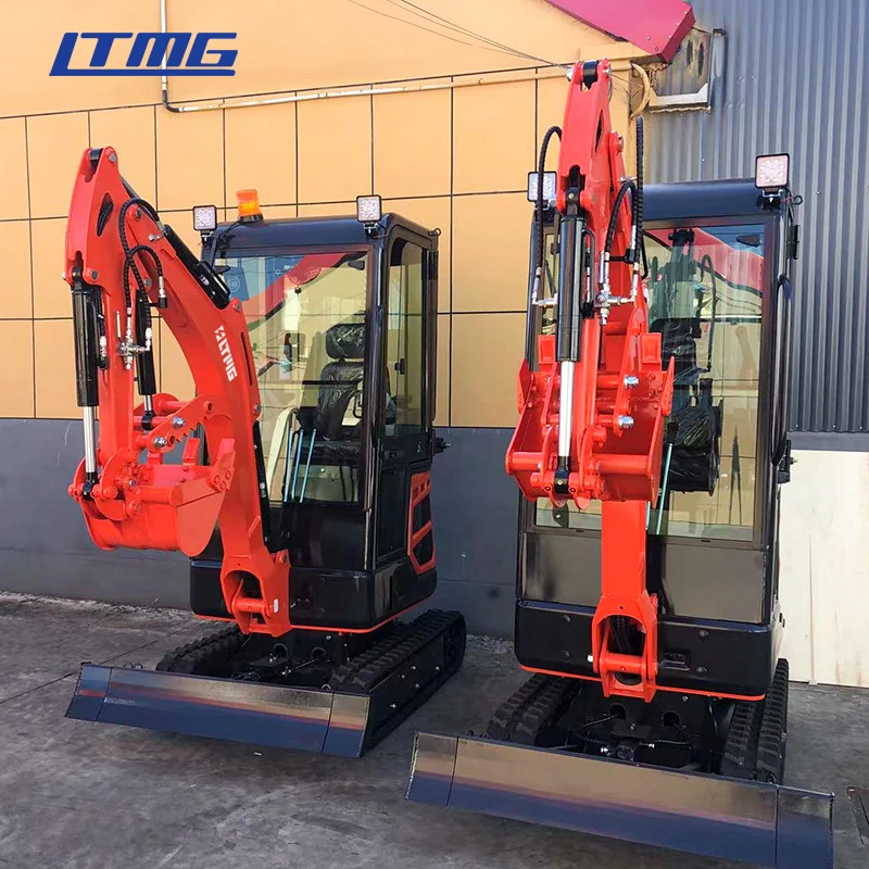 LTMG Chinese good 1.8t ton construction machine cralwer tracked excavator with kubota engine