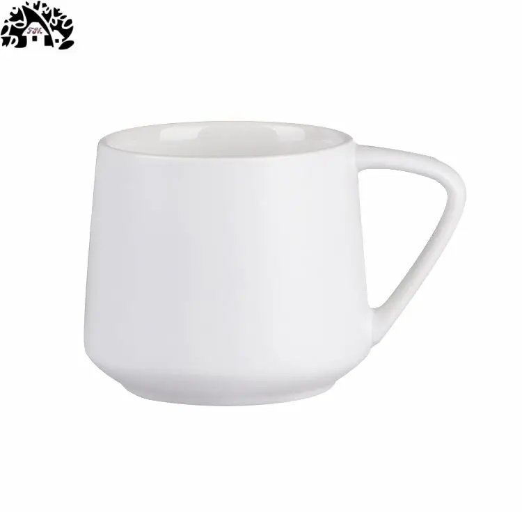 Wholesale 400ml Nordic simple black and white ceramic cup couple cup hotel advertising gifts printed logo mug