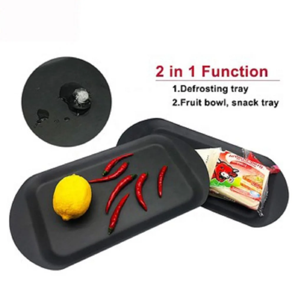 2019 Hot Sale Amazon 3 in 1  Defrosting tray  frozen food thawing plate