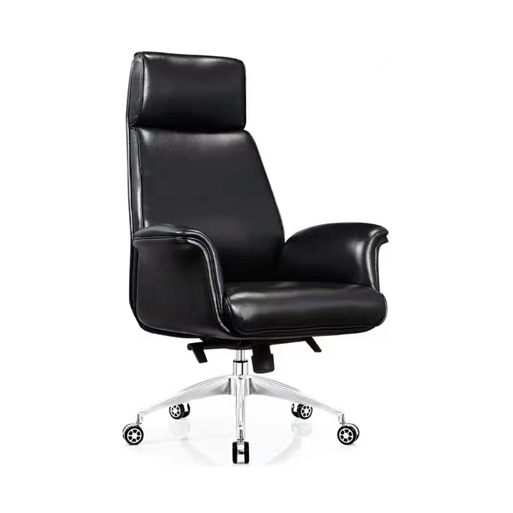 Китайский производитель, высококачественный Регулируемый офисный стул из искусственной кожи с поворотным механизмом управляющего руководителя