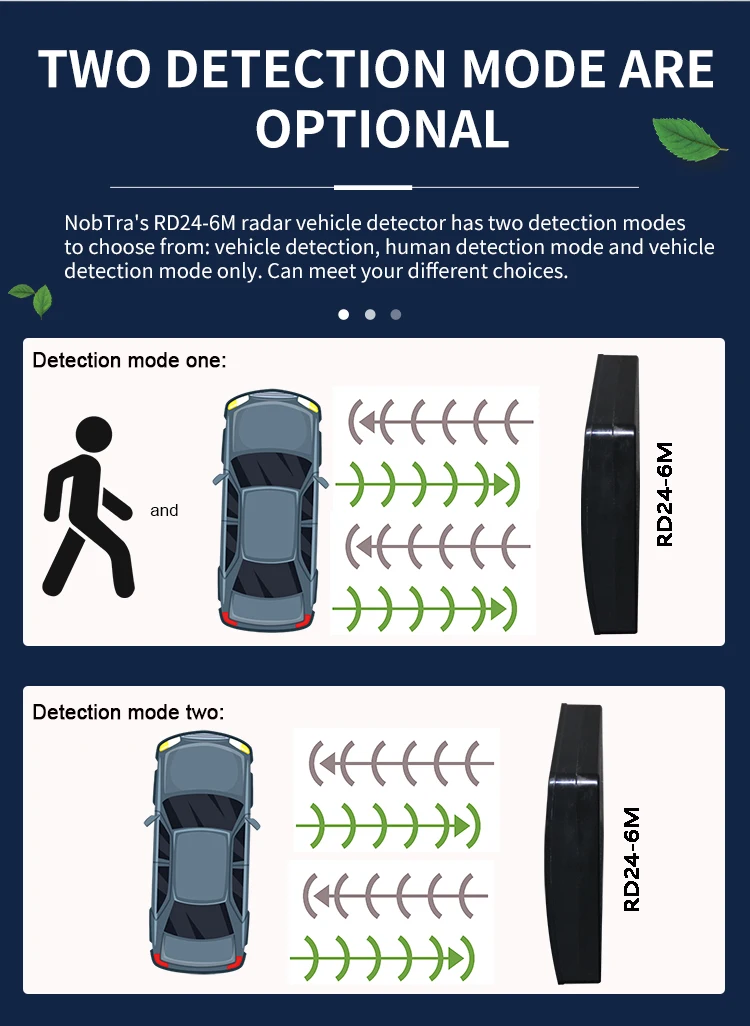 wireless radar detection with high sensitivity radar vehicle sensor