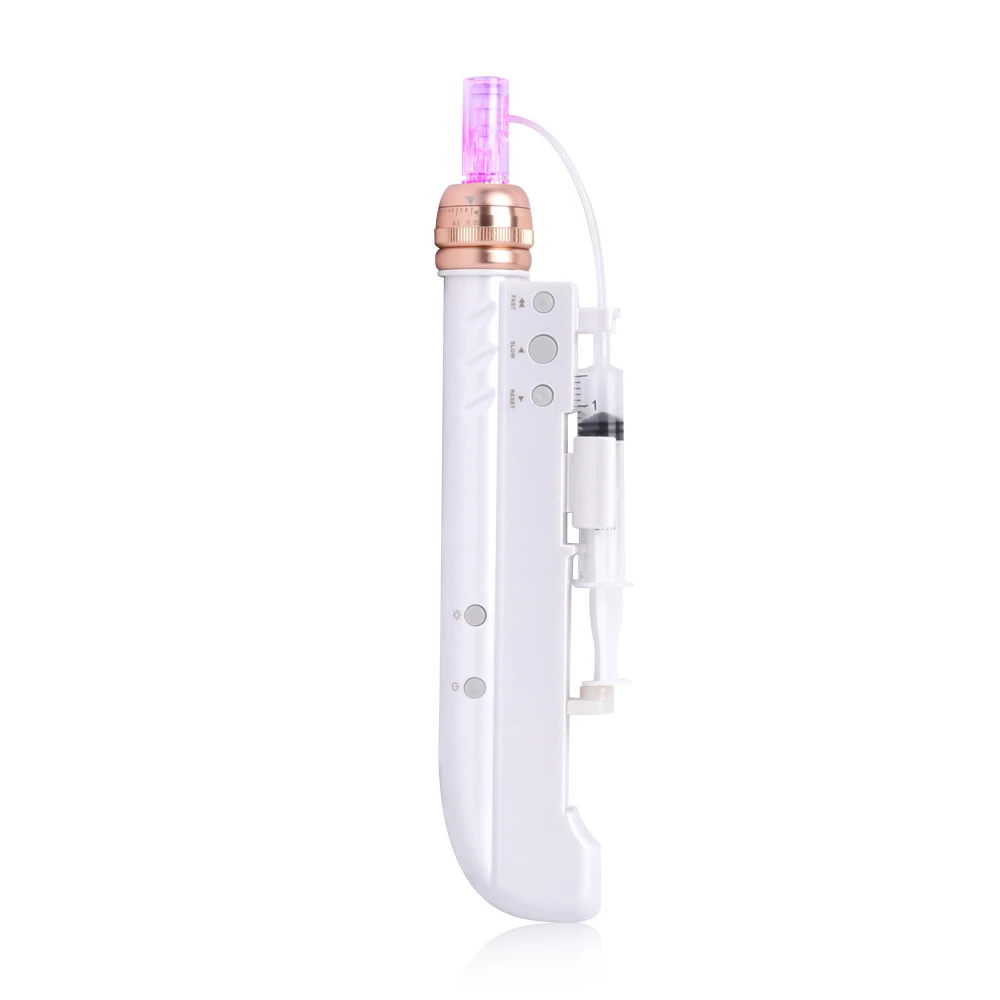 7 Led light photon therapy prp mesotherapy injection gun micro needle derma pen 2 in 1