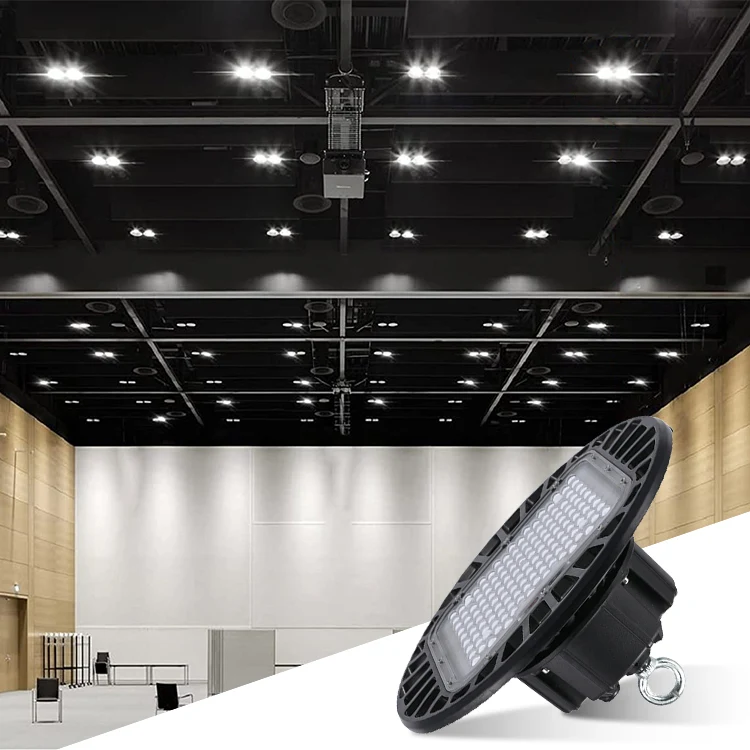 Indoor Shopping Mall Lighting Smd Waterproof Ip66 Outdoor 100w 150w 200w Ufo Led High Bay Lamp