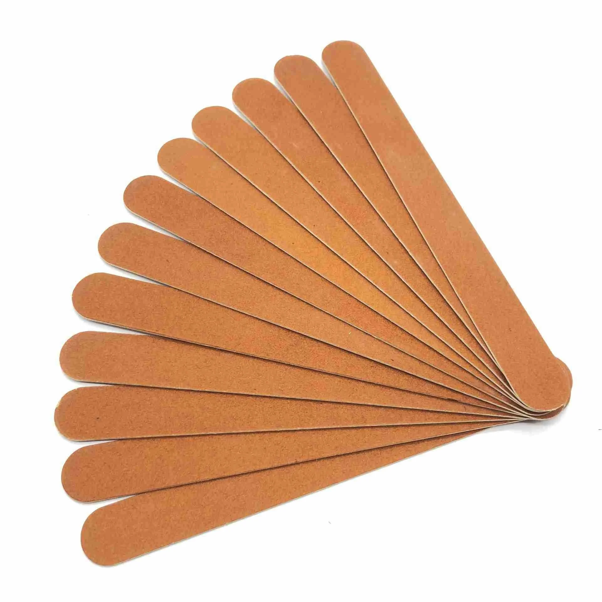 Hot Sell Emery Boards Buffering New Wooden Nail File Nail Manicure Tool for Acrylic False Nails