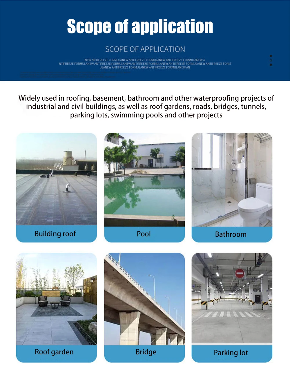 OEM/ODM Factory Price 3mm 4mm Thickness 1m Wide SBS Hot Melt Modified Asphalt Waterproofing Membrane For Roof Wall