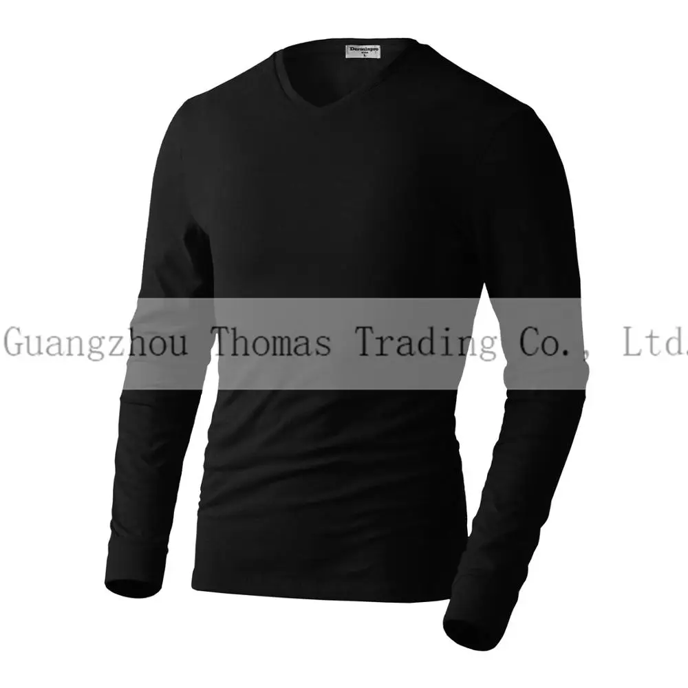 
China Clothing Factory Men Multi Color Sports Street Wear Long Sleeve T-Shirt 