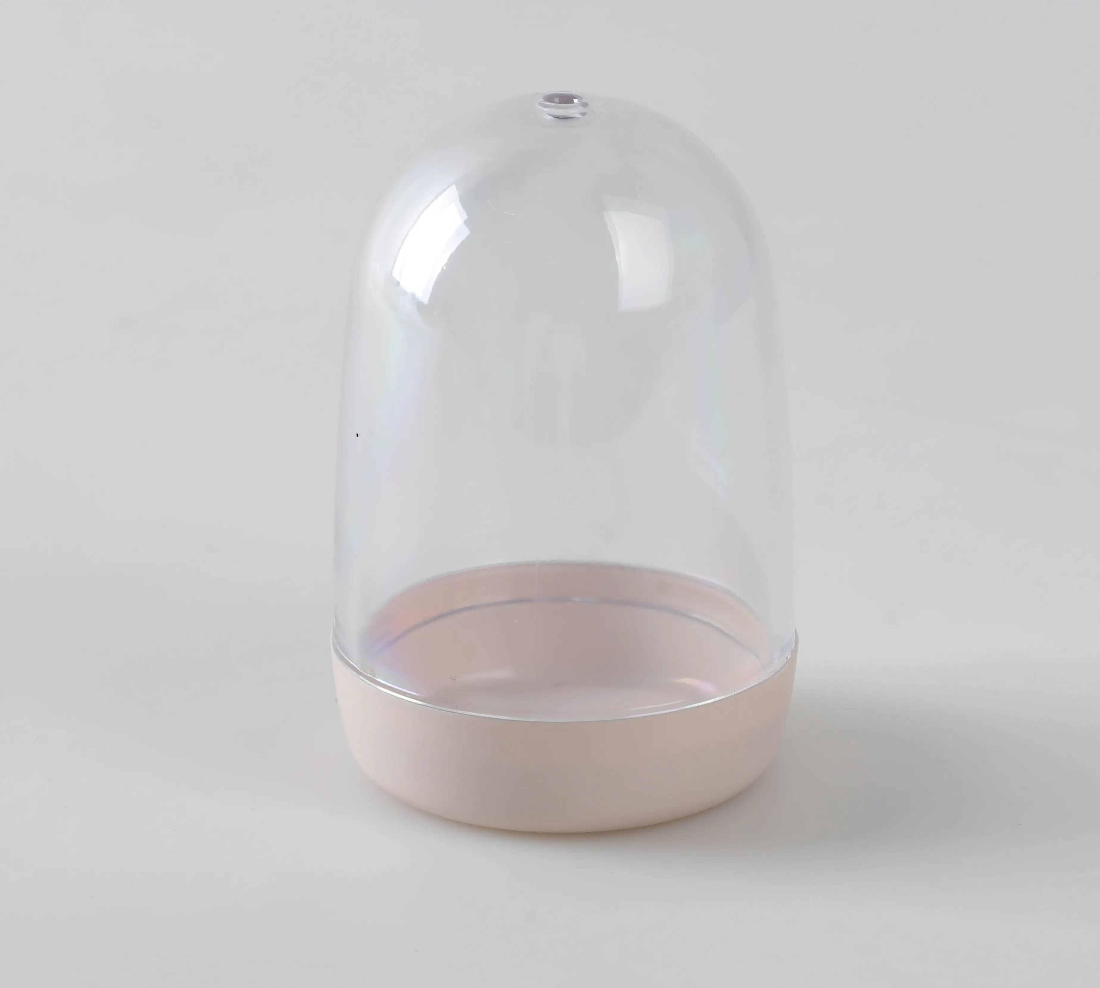 
Round shape plastic transparent toothpick holder toothpick container 